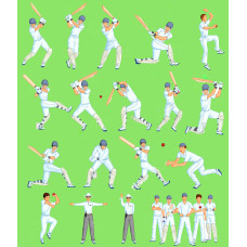 Cricket Players 6056D